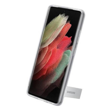 Samsung Galaxy S21 Ultra 5G etui Clear Standing Cover EF-JG998CTEGWW - transparentny
