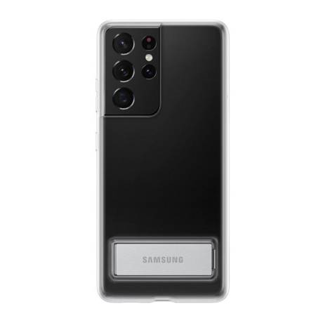 Samsung Galaxy S21 Ultra 5G etui Clear Standing Cover EF-JG998CTEGWW - transparentny