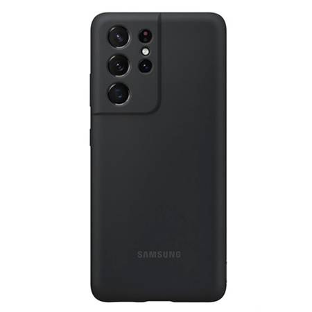 Samsung Galaxy S21 Ultra etui Silicone Cover EF-PG998TBEGWW - czarny