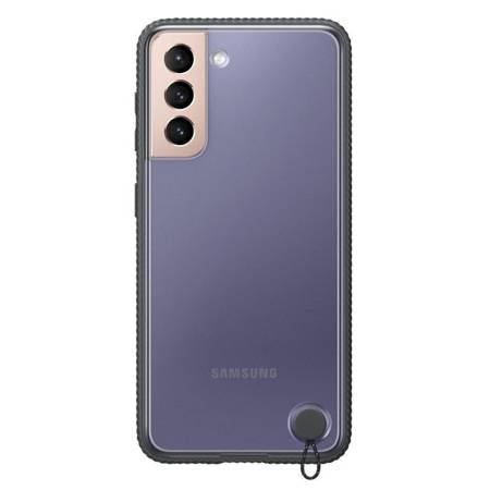 Samsung Galaxy S21 etui Clear Protective Cover EF-GG991CBEGWW - transparentne z czarną ramką