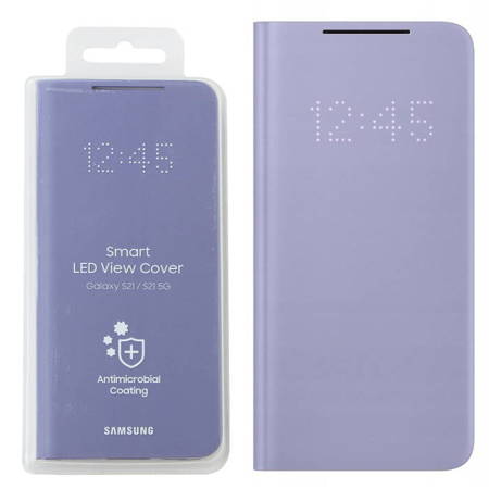 Samsung Galaxy S21 etui Smart LED View Cover EF-NG991PVEGEE - fioletowe