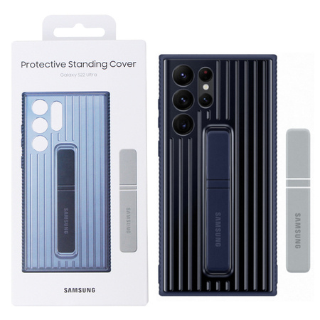 Samsung Galaxy S22 Ultra etui Protective Standing Cover EF-RS908CNEGWW - granatowe 