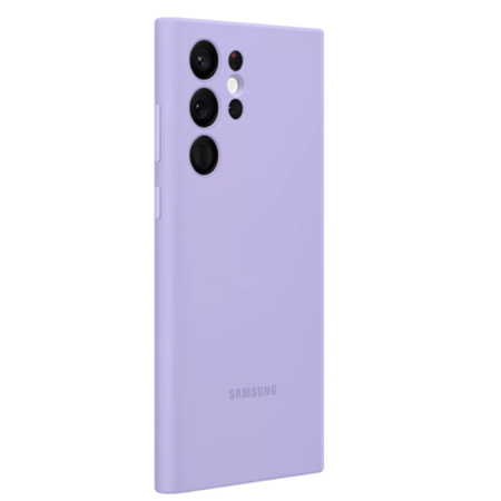 Samsung Galaxy S22 Ultra etui Silicone Cover EF-PS908TVEGWW - lawendowe