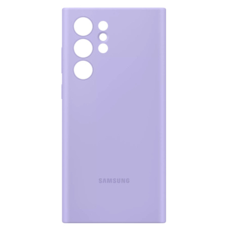 Samsung Galaxy S22 Ultra etui Silicone Cover EF-PS908TVEGWW - lawendowe