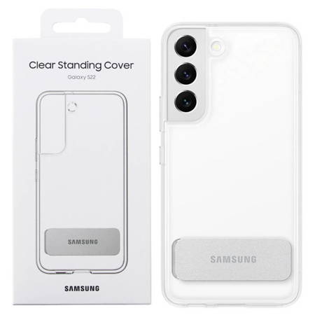 Samsung Galaxy S22 etui Clear Standing Cover EF-JS901CTEGWW - transparentny