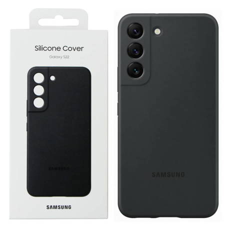 Samsung Galaxy S22 etui Silicone Cover EF-PS901TBEGWW - czarne 
