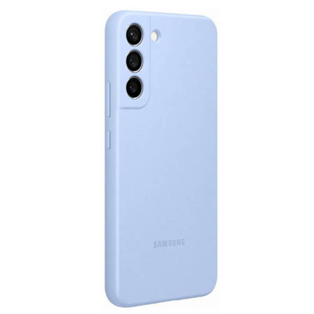 Samsung Galaxy S22 etui Silicone Cover EF-PS901TLEGWW - niebieski (Arctic Blue)