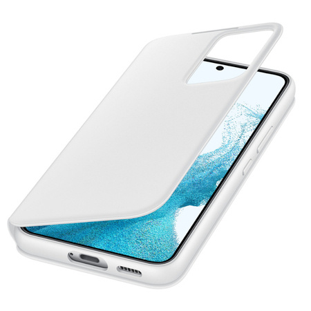 Samsung Galaxy S22 etui Smart Clear View Cover EF-ZS901CWEGWW -  białe