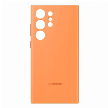 Samsung Galaxy S23 Ultra etui Silicone Case EF-PS918TOEGWW - pomaranczowy