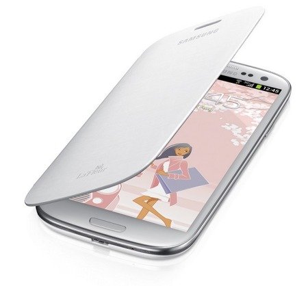 Samsung Galaxy S3 etui Flip Cover LaFleur EFC-1G6RW - biały