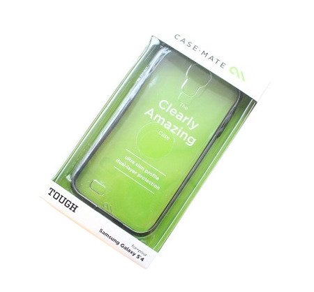 Samsung Galaxy S4 etui Case-Mate Naked Tough CM027432 - transparentne z czarną ramką