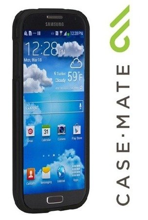 Samsung Galaxy S4 etui Case-Mate Naked Tough CM027432 - transparentne z czarną ramką