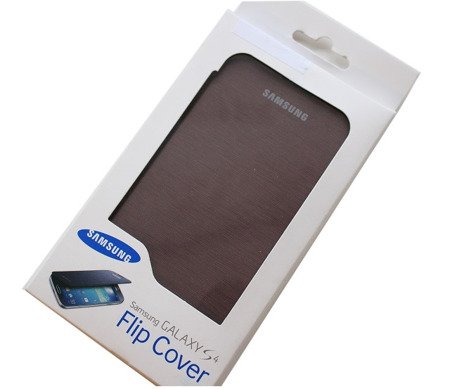 Samsung Galaxy S4 etui Flip Cover EF-FI950BA - brązowy