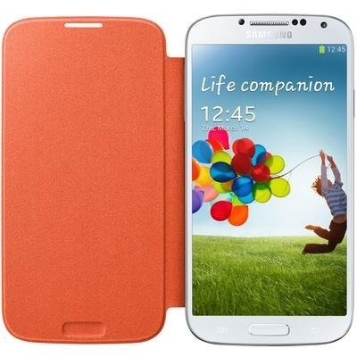 Samsung Galaxy S4 etui Flip Cover EF-FI950BO - pomarańczowy