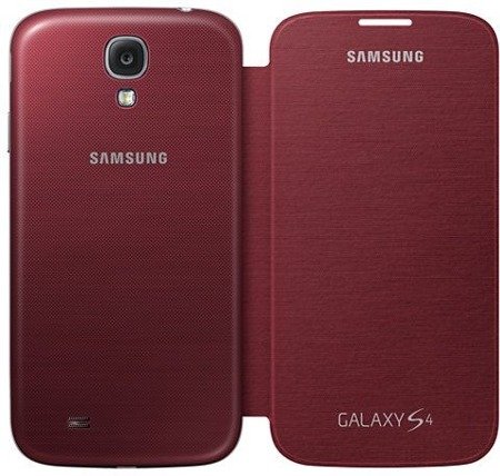 Samsung Galaxy S4 etui Flip Cover EF-FI950BR - bordowy