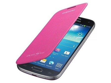 Samsung Galaxy S4 mini etui Flip Cover EF-FI919BPEGWW - różowy