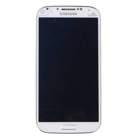 Samsung Galaxy S4 wyświetlacz LCD - biały (La Fleur)