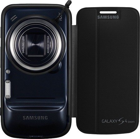 Samsung Galaxy S4 zoom etui Flip Cover+EF- GGS10FB - granatowy