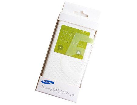 Samsung Galaxy S5/ S5 NEO etui S View Cover EF-CG900BHEGWW - biały