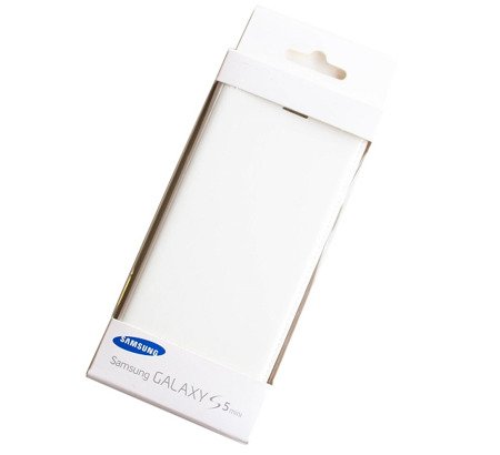 Samsung  Galaxy S5 mini etui Flip Cover EF-FG800BW - biały