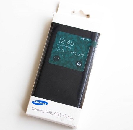 Samsung Galaxy S5 mini etui S View Cover EF-CG800BB - czarny