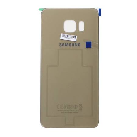 Samsung Galaxy S6 Edge Plus klapka baterii z klejem - złota