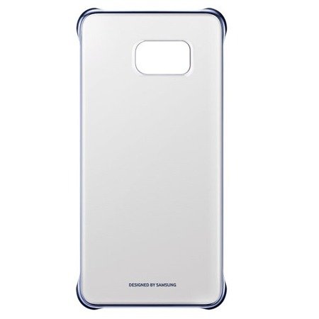 Samsung Galaxy S6 edge+ etui Clear Cover EF-QG928CBEGWW - transparentne z granatową ramką