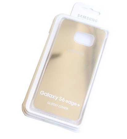Samsung Galaxy S6 edge+ etui Glossy Cover EF-QG928MFEGWW - złoty