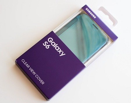 Samsung Galaxy S6 etui Clear View Cover EF-ZG920BLE - niebieski