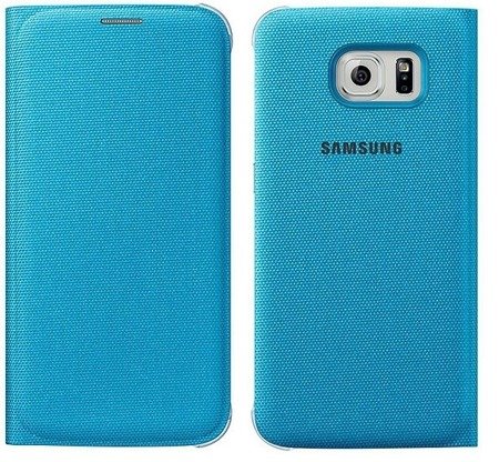 Samsung Galaxy S6 etui Flip Wallet EF-WG920BLE - niebieski