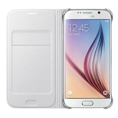 Samsung Galaxy S6 etui Flip Wallet EF-WG920PWE - biały