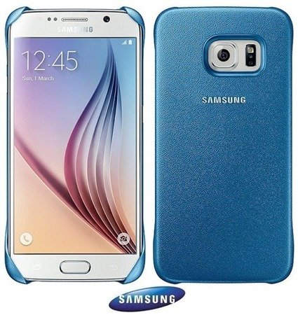 Samsung Galaxy S6 etui Protective Cover EF-YG920BLE - niebieski