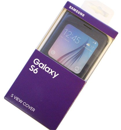 Samsung Galaxy S6 etui S View Cover EF-CG920PBE - granatowy