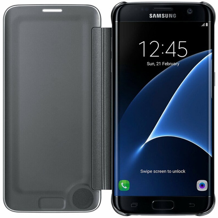 Samsung Galaxy S7 edge etui Clear View Cover EF-ZG935CBEGWW - czarne