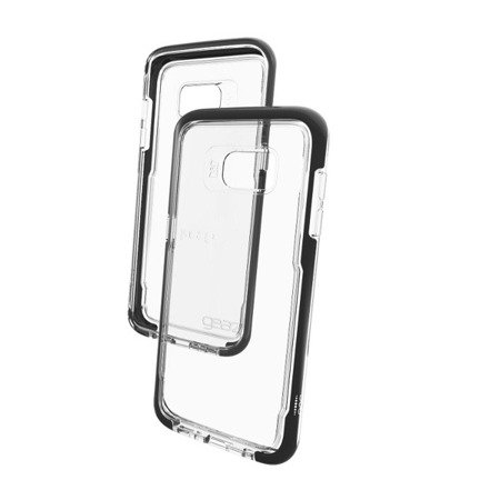 Samsung Galaxy S7 edge etui GEAR4 Piccadilly GS7E61D3 - transparentny z czarną ramką