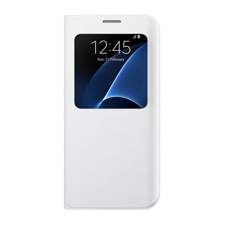 Samsung Galaxy S7 edge etui S View Cover EF-CG935PWEGWW - białe