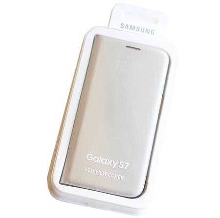 Samsung Galaxy S7 etui LED View Cover EF-NG930PSE - srebrny