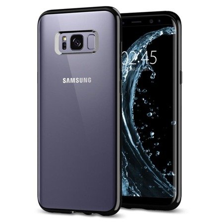 Samsung Galaxy S8 Plus etui Spigen Ultra Hybrid 571CS21682 - transparentny z czarną ramką