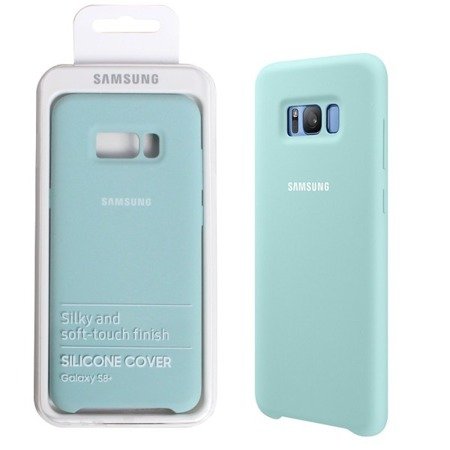 Samsung Galaxy S8 Plus etui silikonowe EF-PG955TLEGWW - miętowe