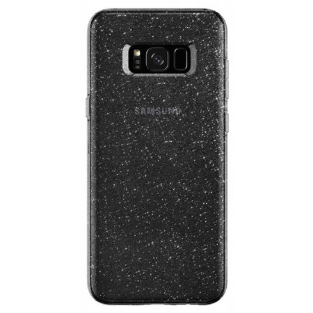 Samsung Galaxy S8 Plus etui silikonowe Spigen Liquid Crystal Glitter 571CS21668 - dymione z brokatem (Space Quartz)