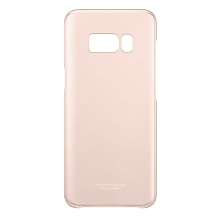 Samsung Galaxy S8 etui Clear Cover EF-QG950CPEGWW - różowe