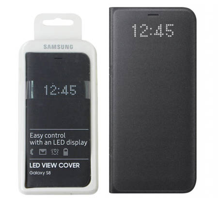 Samsung Galaxy S8 etui LED View Cover EF-NG950PBEGWW - czarny