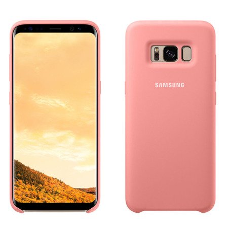 Samsung Galaxy S8 etui Silicone Cover EF-PG950TPEGWW - różowe