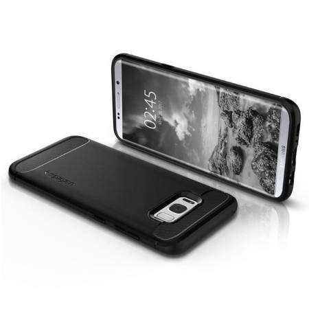 Samsung Galaxy S8 etui Spigen Rugged Armor 565CS21609 - czarne