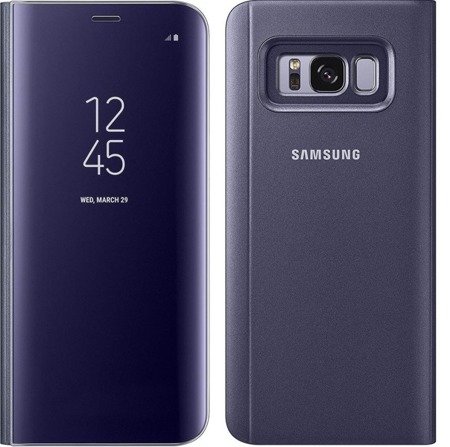 Samsung Galaxy S8 plus etui Clear View Standing Cover EF-ZG955CVEGWW - fioletowy