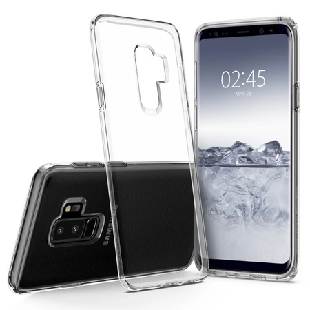 Samsung Galaxy S9 Plus etui silikonowe Spigen Liquid Crystal 593CS22913 - transparentne