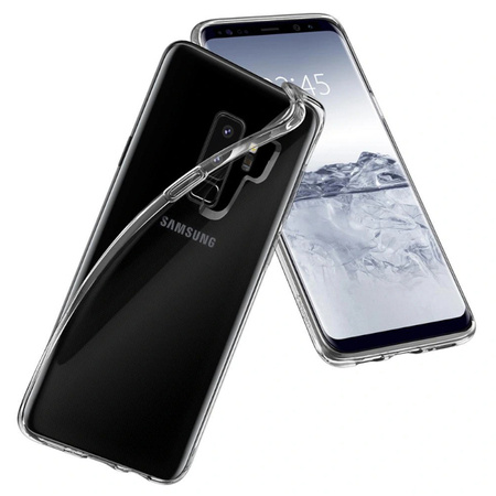 Samsung Galaxy S9 Plus etui silikonowe Spigen Liquid Crystal 593CS22913 - transparentne