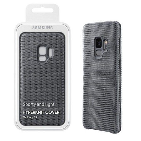 Samsung Galaxy S9 etui Hyperknit Cover EF-GG960FJEGWW - szary