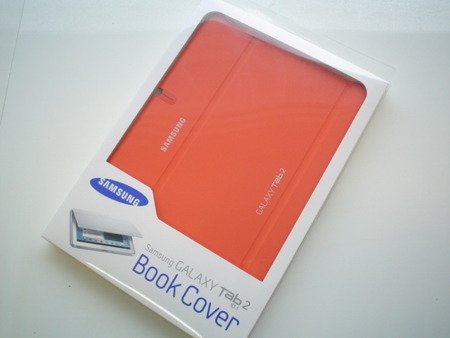 Samsung Galaxy Tab 2 10.1 etui Book Cover EFC-1H8SOECSTD - pomarańczowy