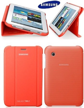 Samsung Galaxy Tab 2 7.0 etui Book Cover EFC-1G5SOECSTD - pomarańczowy